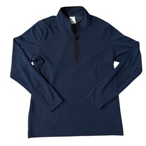 Nike Navy Blue Quarter-Zip Shirt - size M men’s - good condition!